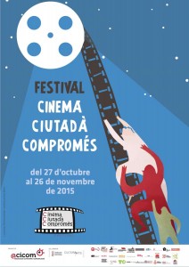 CARTELL GENERAL CCC FESTIVAL 2015, CINEMA CIUTADÀ COMPROMÉS