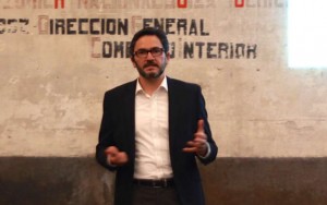 José Moncada CEO de La Bolsa Social durante la presentación