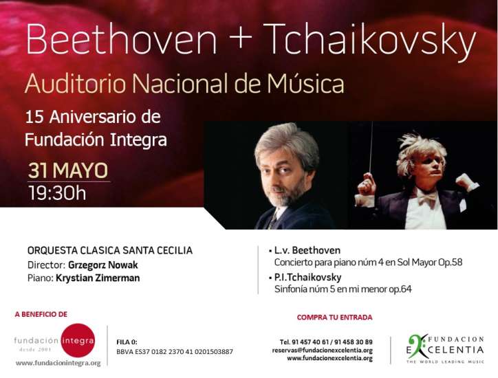 15 aniversario Fundacion Integra - Concierto 31 MAYO