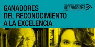 Javier Darío Restrepo y Marcela Turati reciben el Reconocimiento a la Excelencia del Premio Gabriel García Márquez de Periodismo