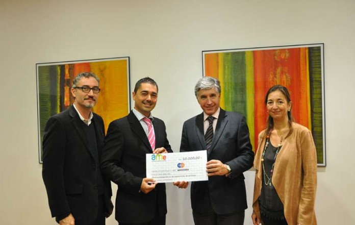 Izq a dcha, Dr Semino, David Pedrerol, el Dr Regull, Dra Vallmitjana